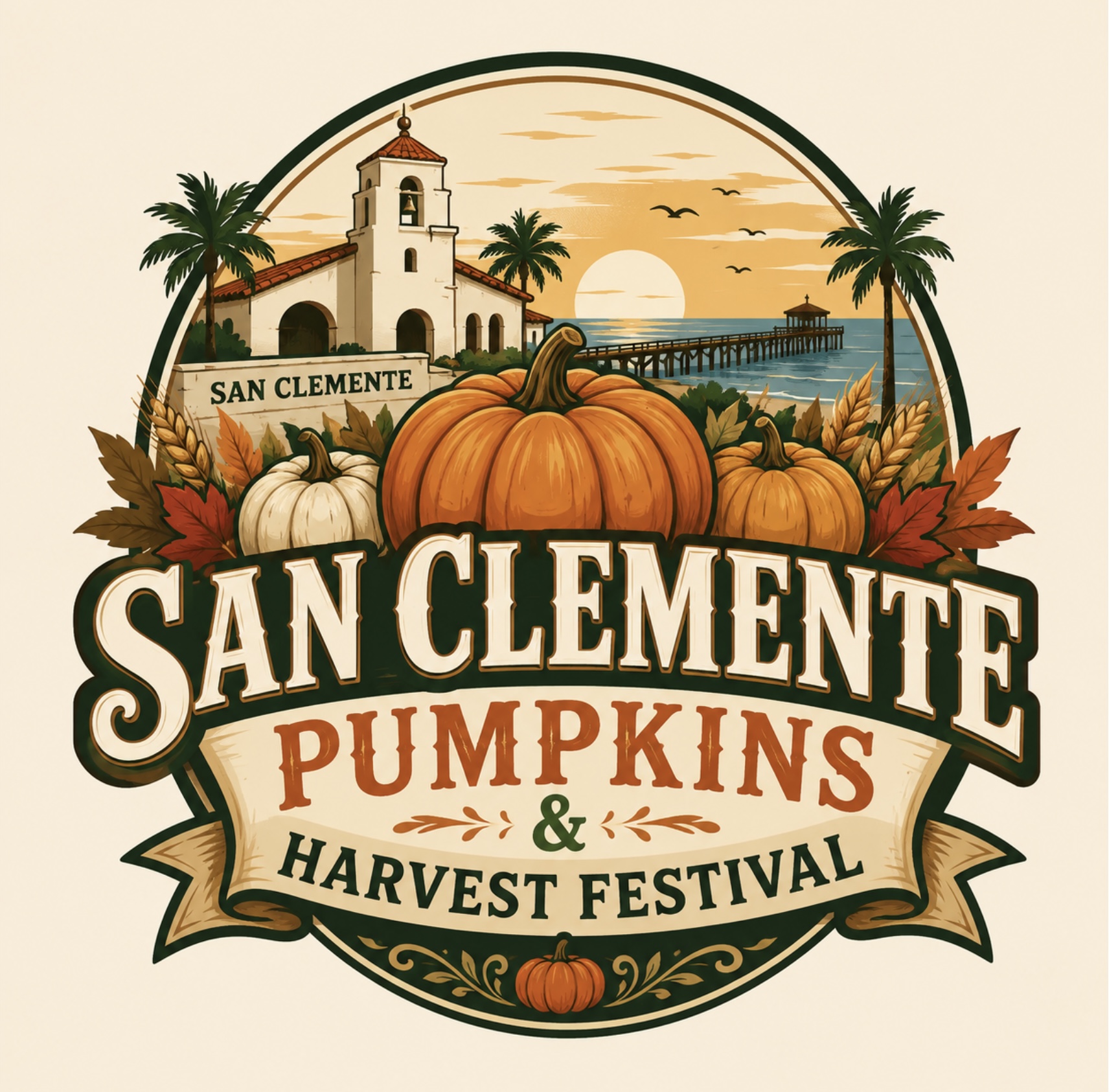 San Clemente Pumpkins & Harvest Festival logo